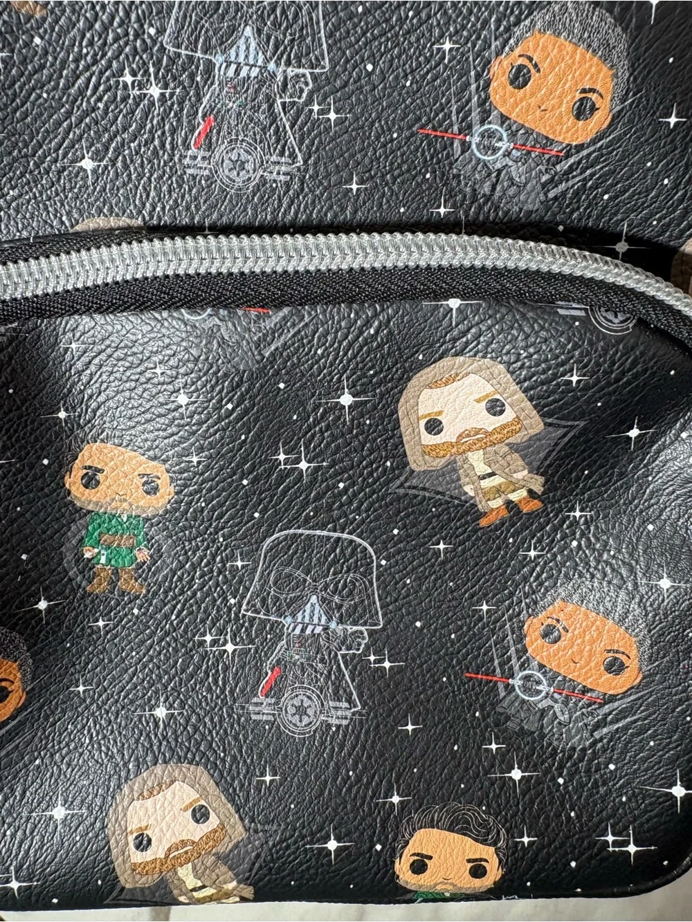 Funko Black Fabric Item with Label - White Tag